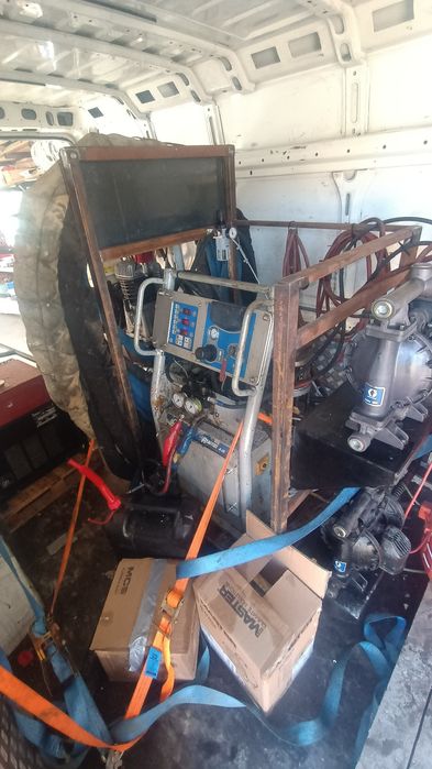 Kompletny Zestaw Do Piany Piana PUR Graco a25 plus Fiat Ducato 3.0