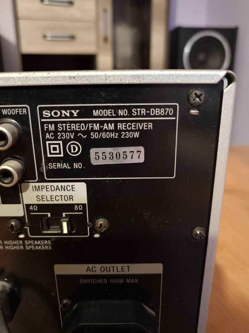 Zmacniacz Sony STR-DB 870 qs