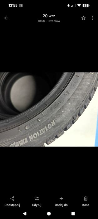 Opony zimowe 235/45 R18 komplet 4 szt.