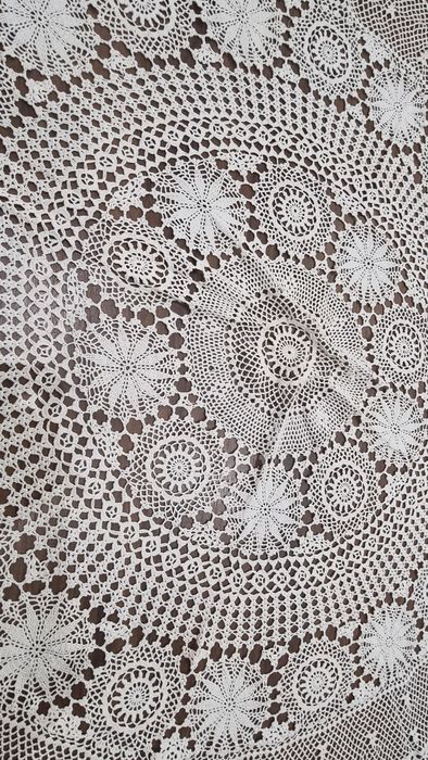 Toalha muito grande em croché artesanal 1,70 m