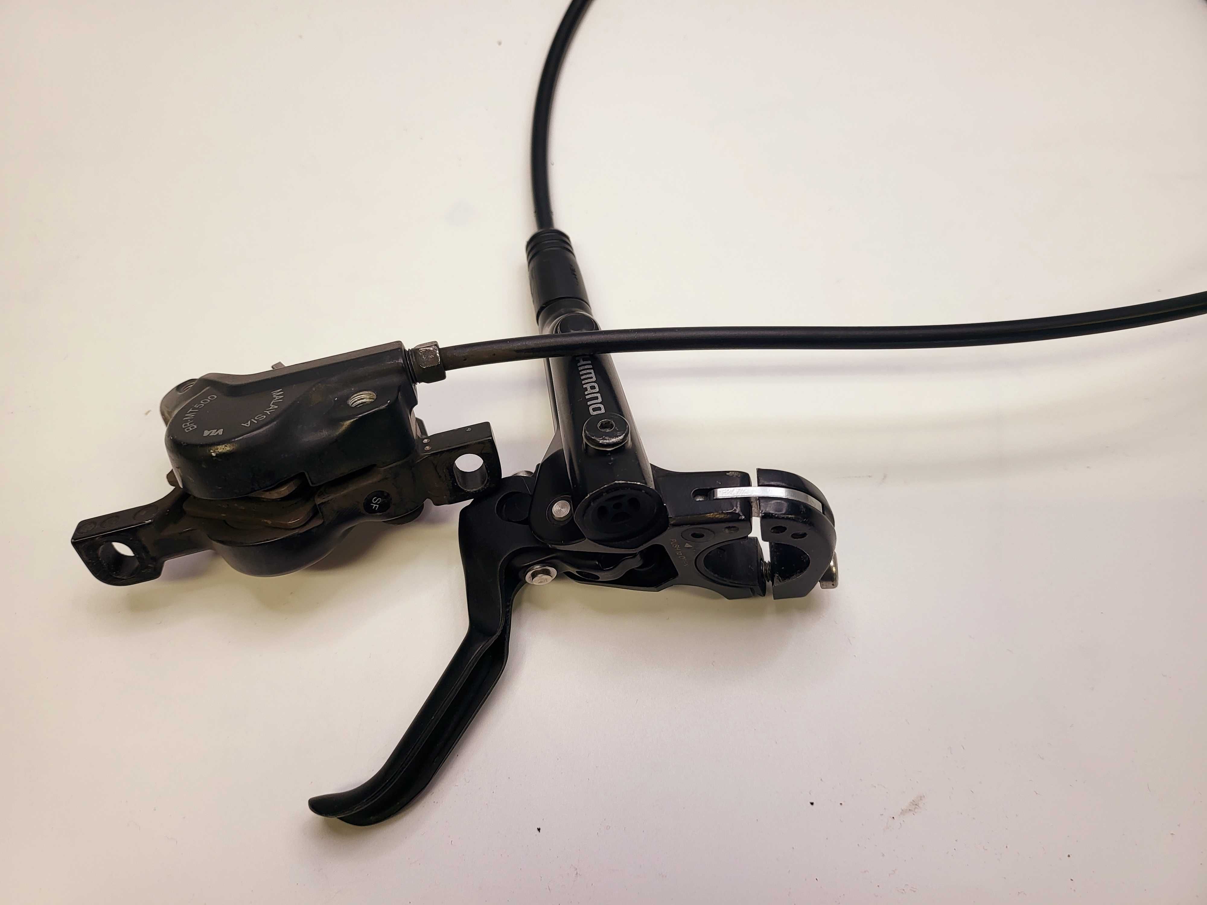 Shimano BR-MT500 + BL-MT501 | Hamulec hydrauliczny tył