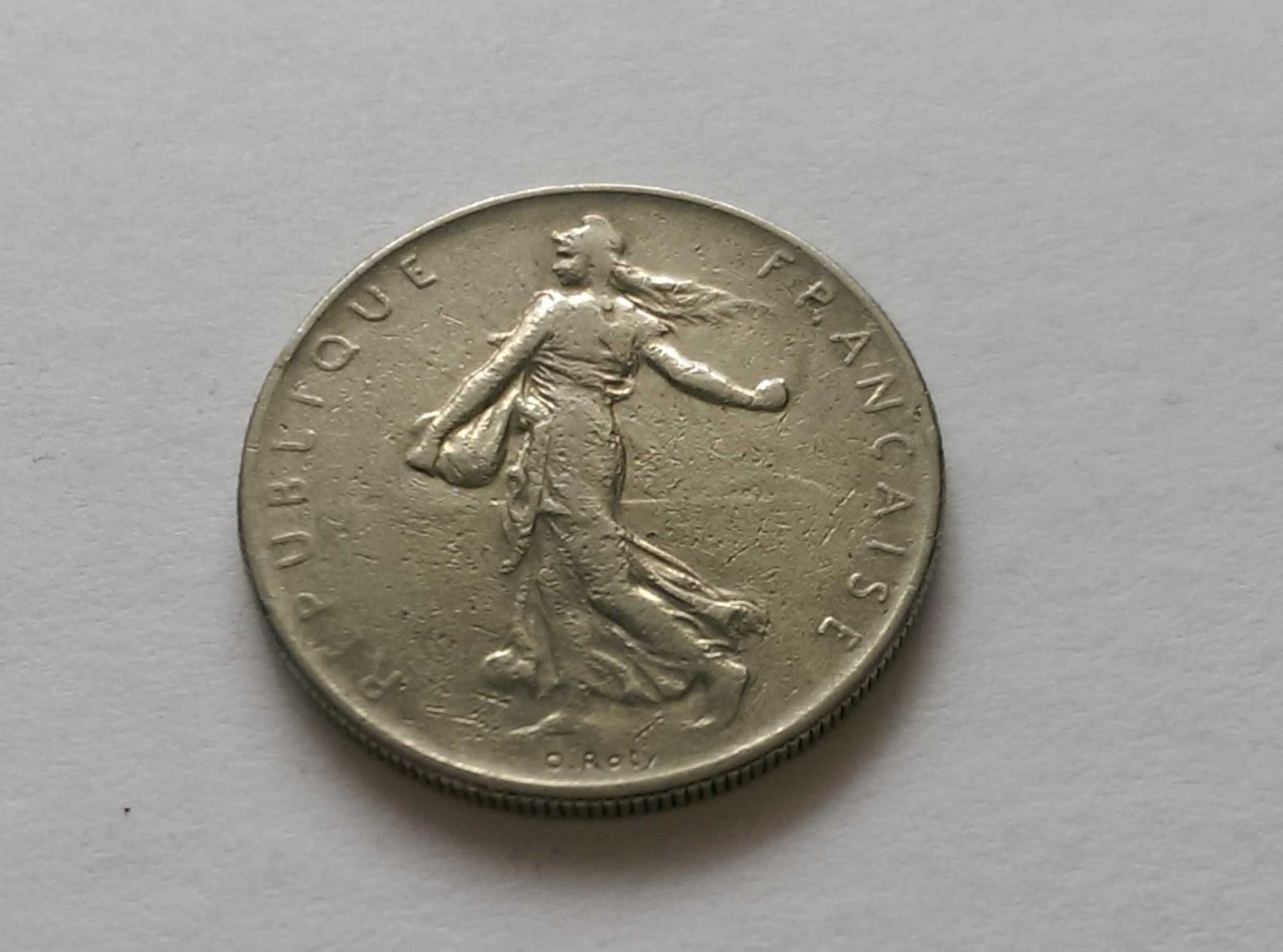 1 Franc Francja 1960 moneta Krk