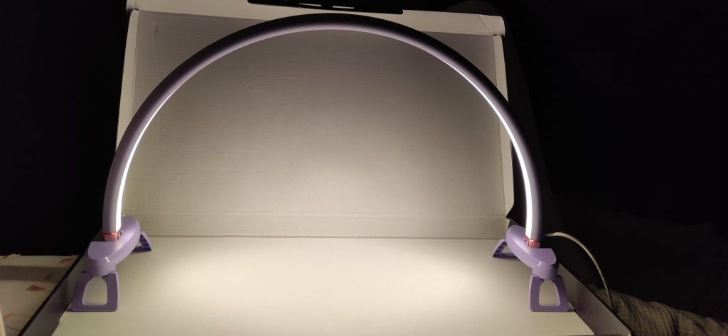 Luz Led meia lua