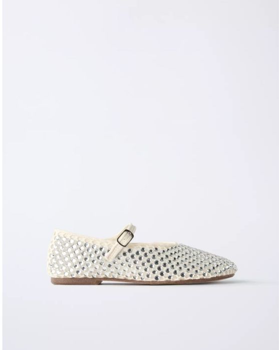 ZARA святкові туфельки човники 32р