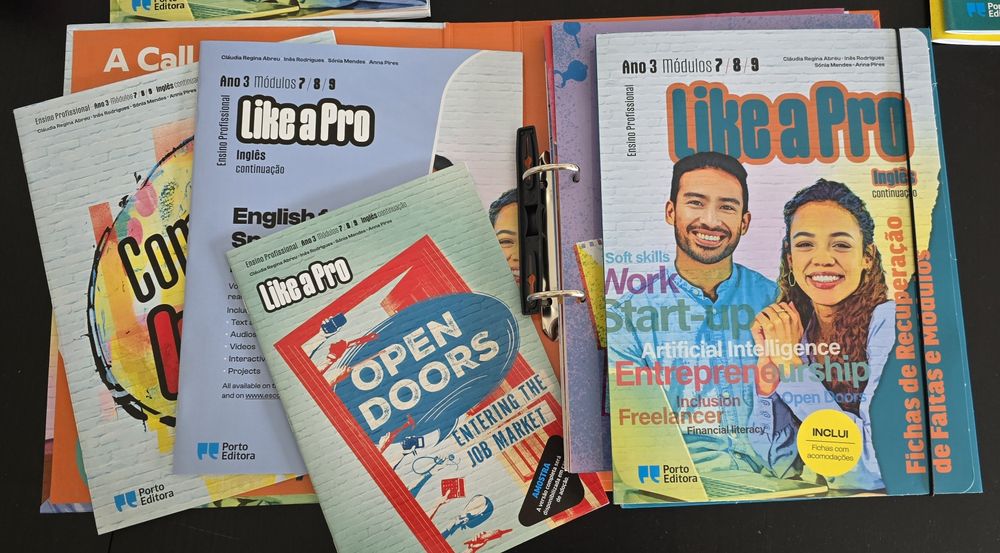 Like a Pro Ano 3 - Inglês - Conjunto Pedagógico Prof. Completo [NOVO]