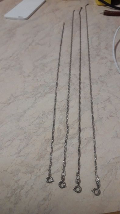 Цепочки , кулоны серебро 925