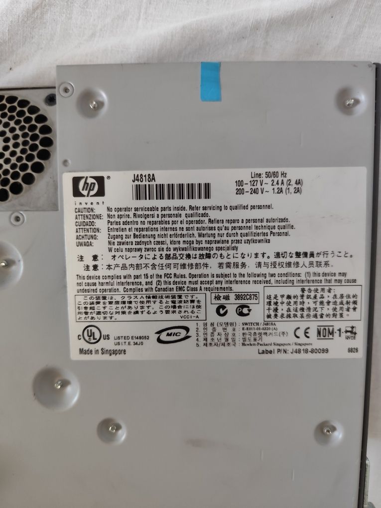 Switch HP 24 portas