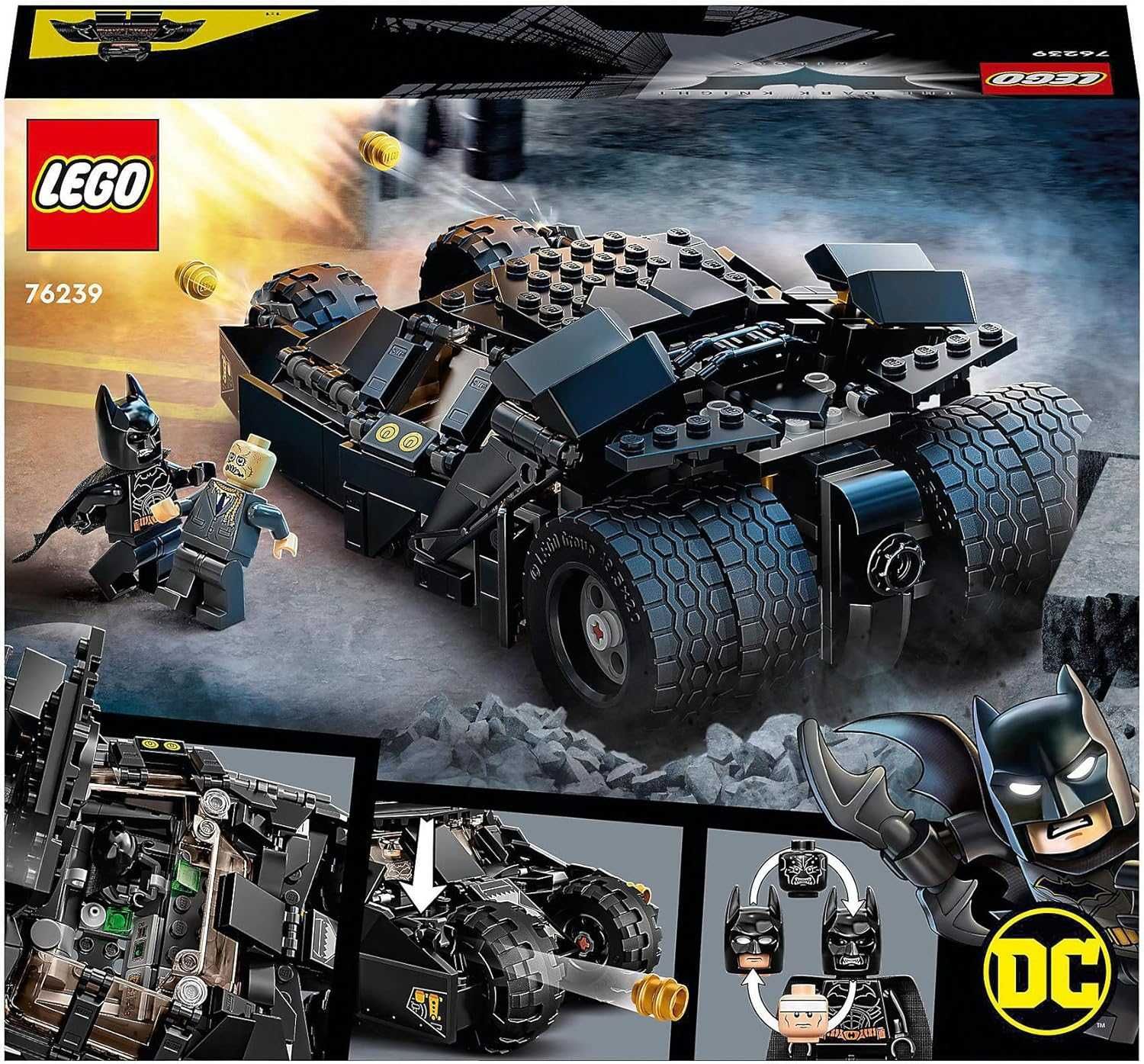 LEGO 76239 – DC Batman: Tumbler – Starcie ze Strachem na Wróble