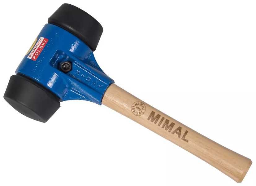 Młotek brukarski Guma + Guma Mimal MBM05 80 mm, 3,2 kg