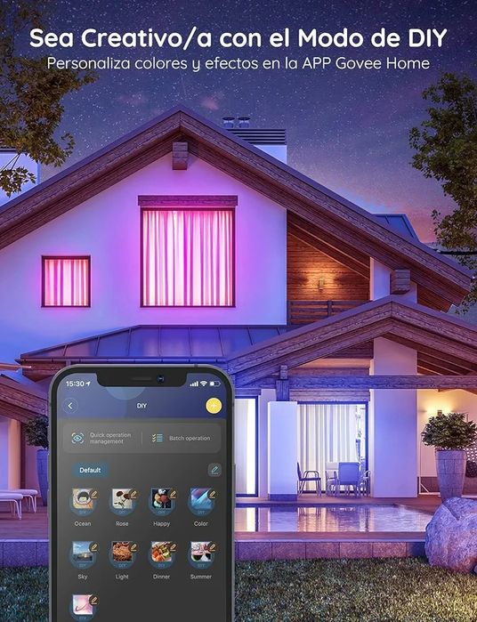 Tiras de LED, 15 metros