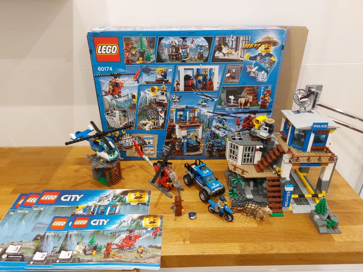 Lego City 60174 Górski posterunek policji kompletny