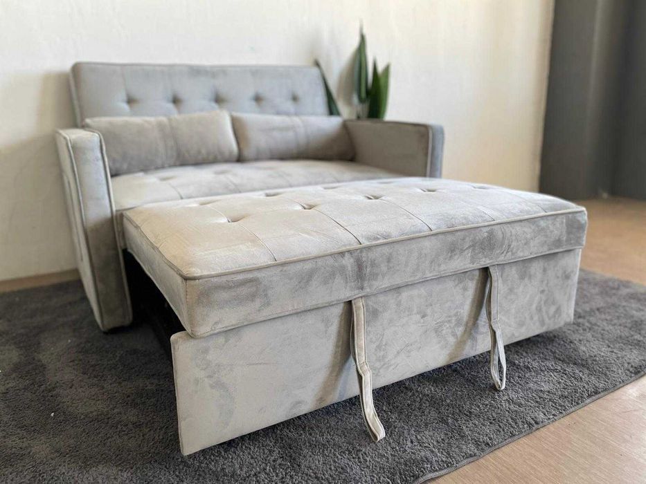 SALDOS BRUTALES!  SOFA CAMA CINZA envio gratis levamos sua casa
