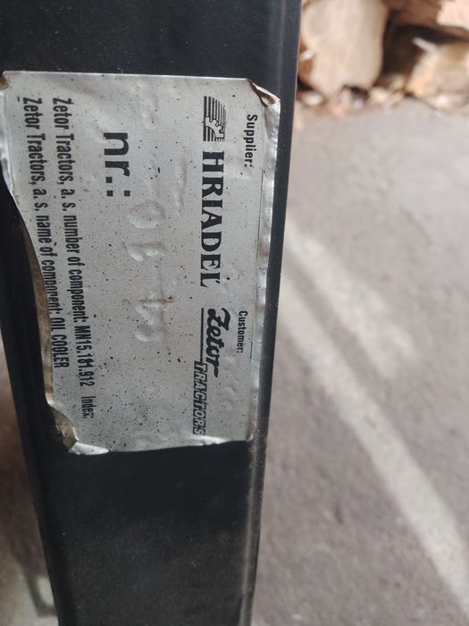 Pompa hydrauliczna chłodnica oleju Zetor Proxima power