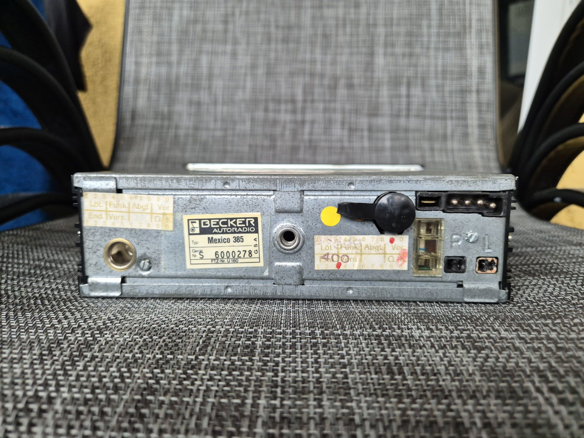Radio Mercedes Becker Mexico 385 z Bluetooth mp3 r107 r129 w124 w126
