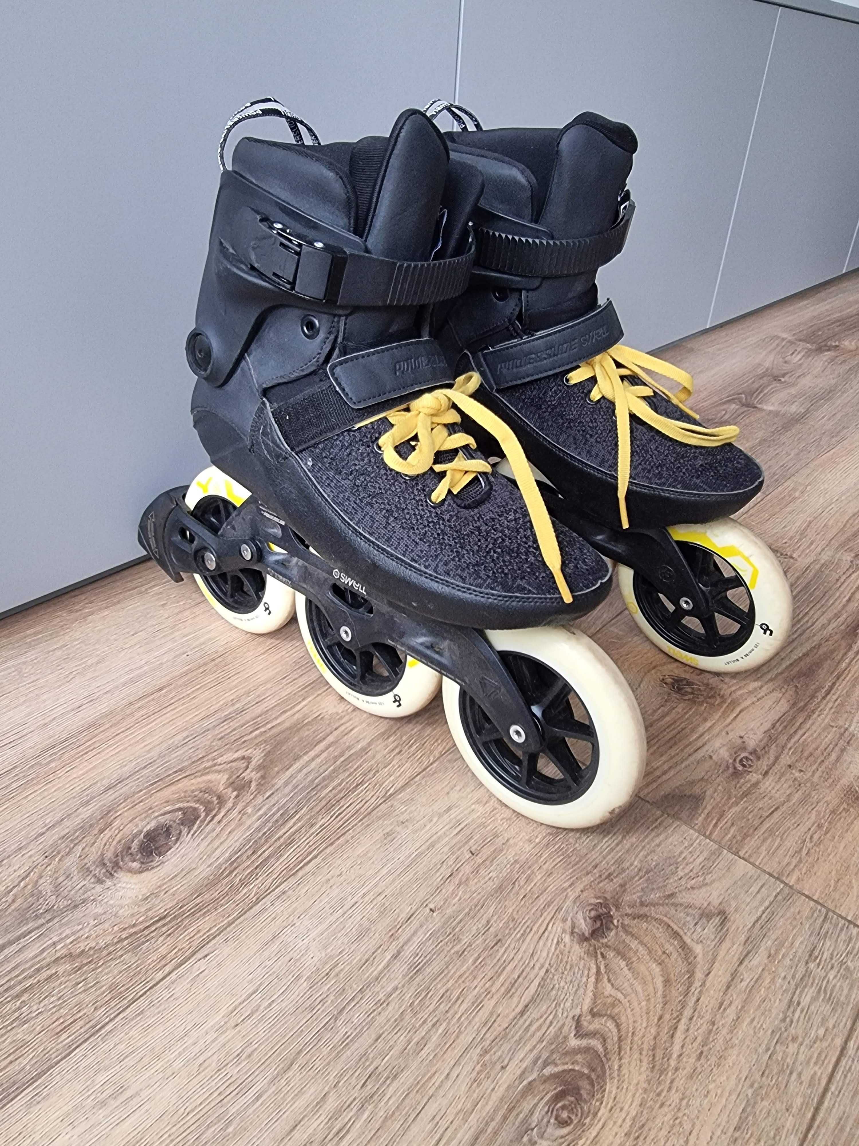 Ролики Powerslide Swell Black City Trinity 125 42 размер