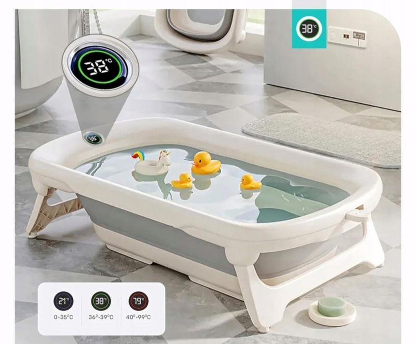 Wanienka dla dziecka niemowlaka składana turystyczna PRIMABOBO