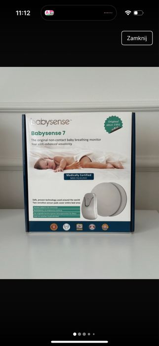 Monitor oddechu babysense 7