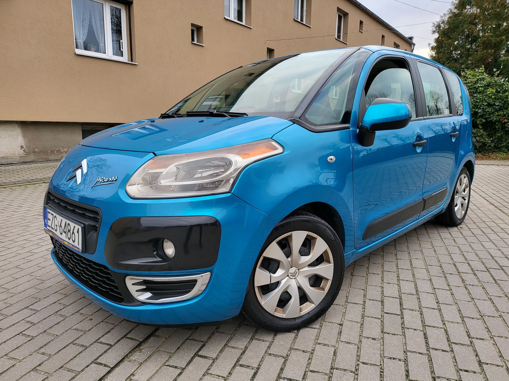 Śliczny Citroen C3 Picasso 1.6 HDI 2009r - Klima - Stan Bardzo Dobry