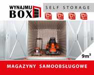 Magazyn do wynajęcia, self storage, samoobsługowy, kontener,  boks 9m2