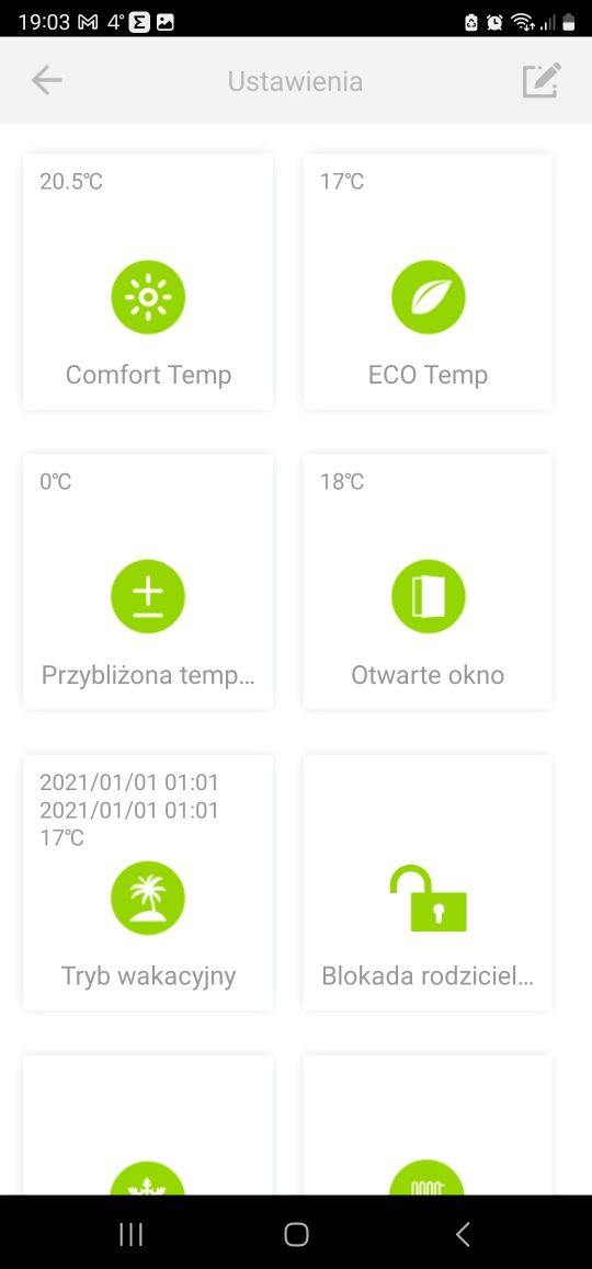 Głowica rermostatyczna zigbee TV02-ZG