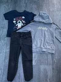 вещи для мальчика 110-116 футболка кофта худи джинсы
