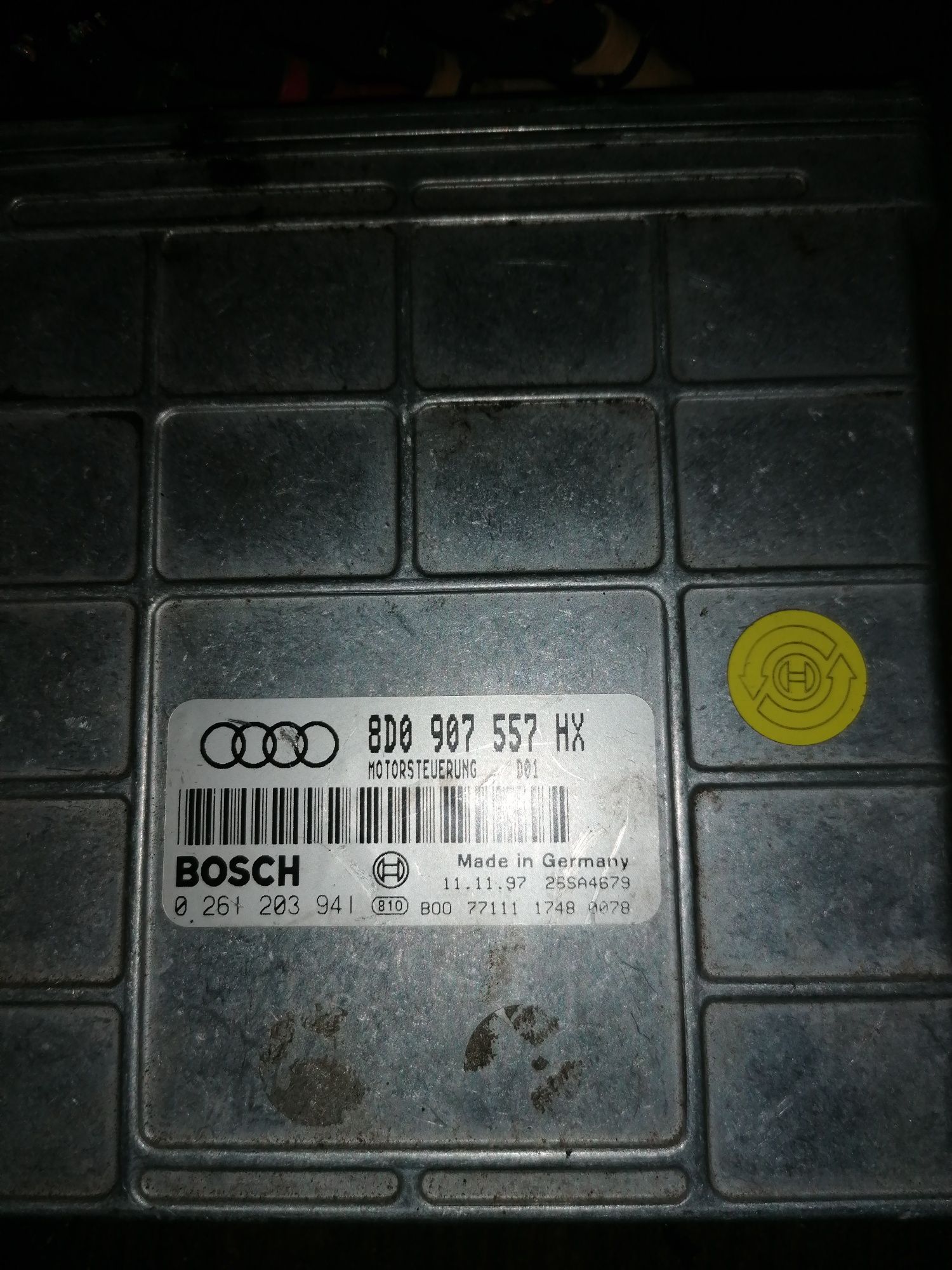 Komputer sterownik audi A4 b5 1.6 8DO 907 557 HX