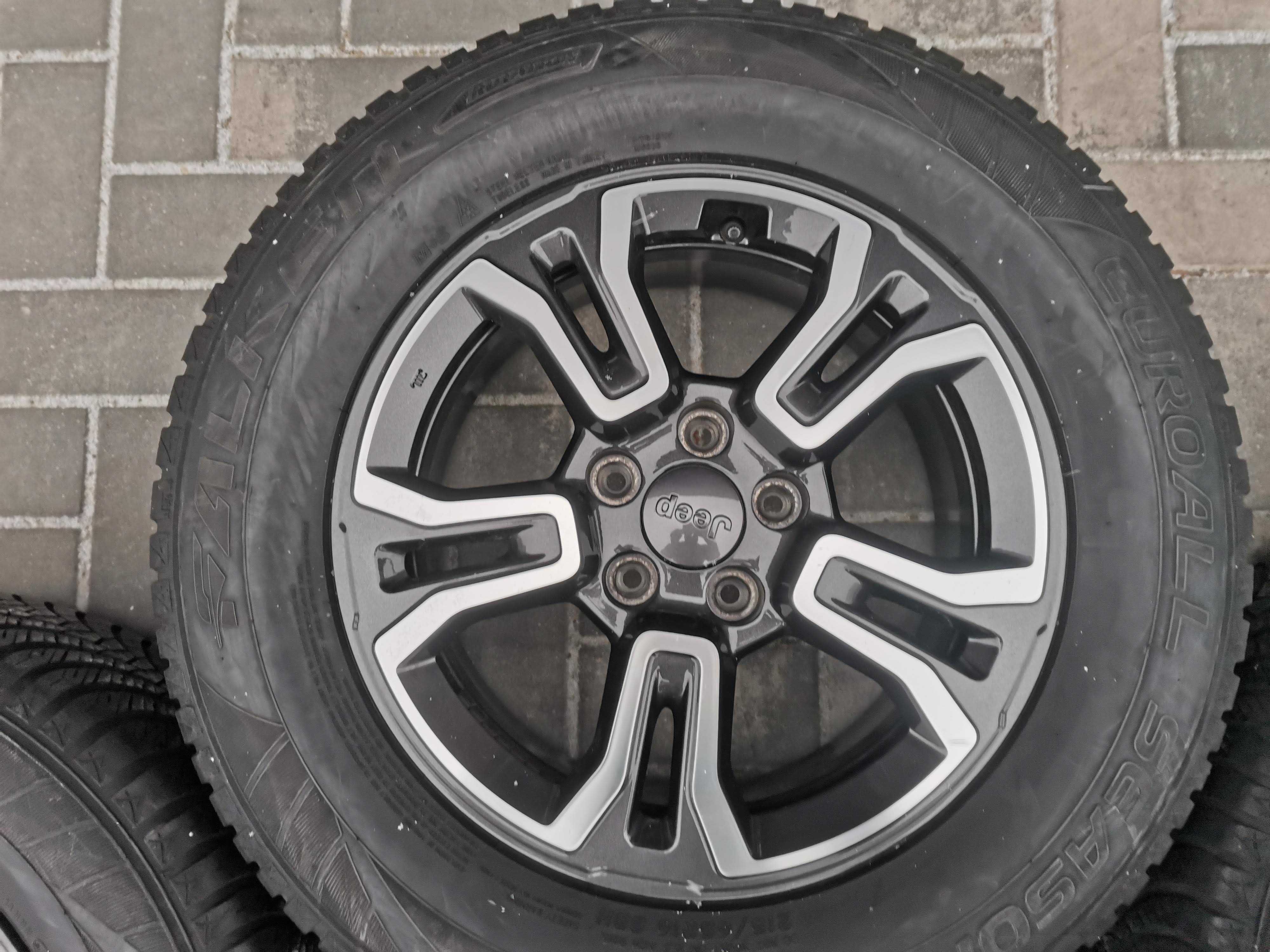 Felgi JEEP RENEGADE Compas 6.5Jx16H2 5x110 ET40 TPMS