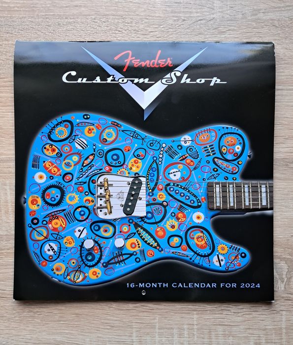 Sprzedam kalendarz Fender Custom Shop 2024r.