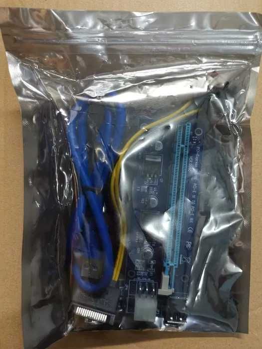 Riser Adaptador PCI-E V006C USB 3.0 PCI-E 1x to 16x