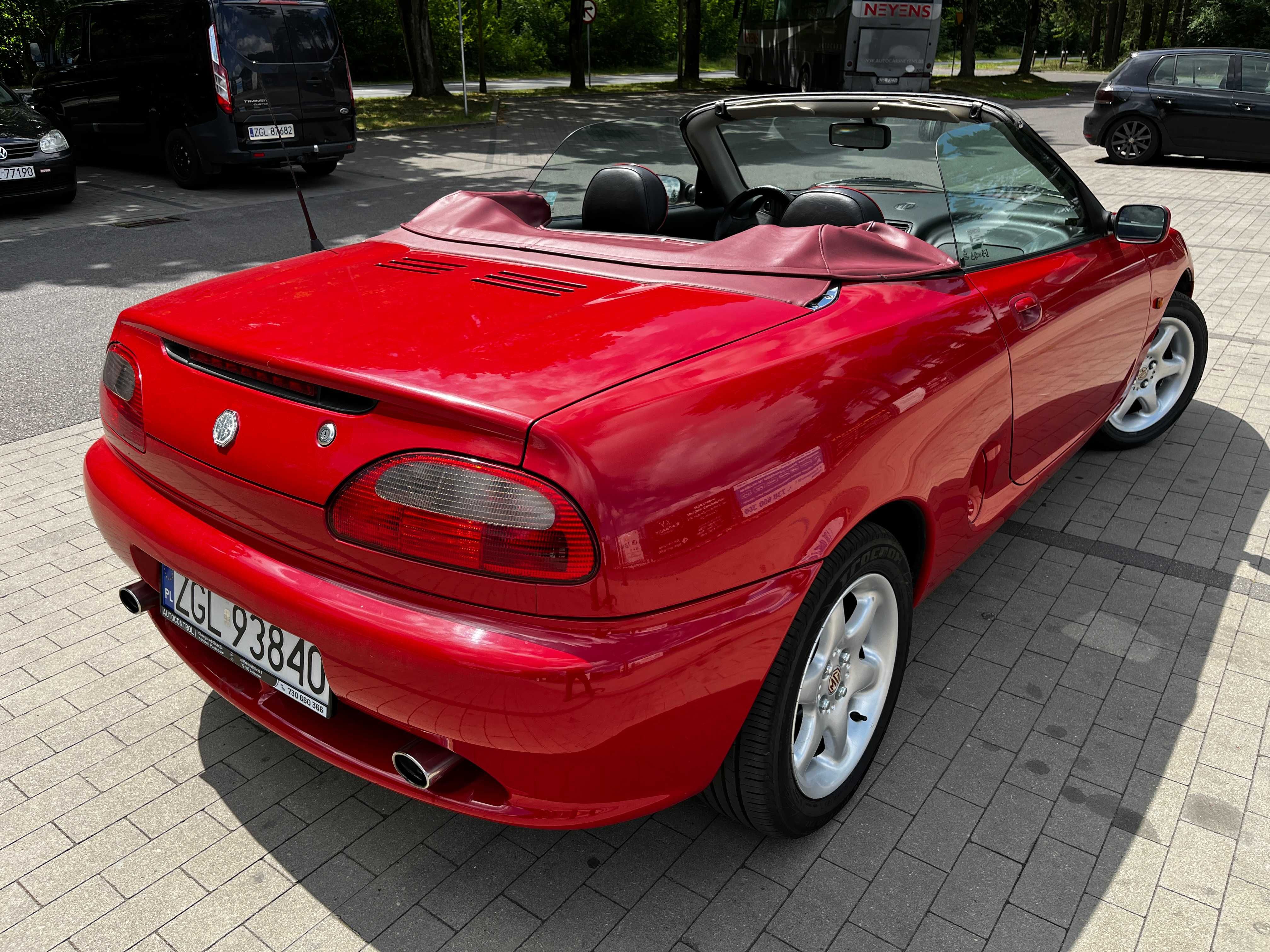 ROVER MGF kabriolet 1.8 120KM HARD TOP napęd na tył