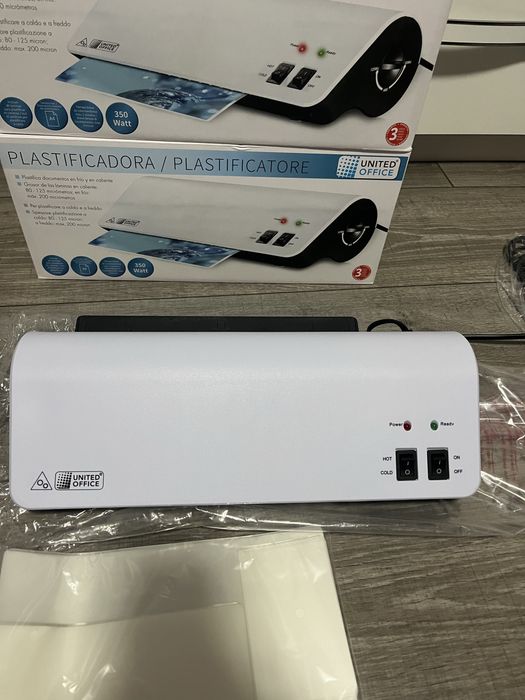 Ламінатор United Office ULG 350 B1 350W A4/5 для гарячого та холодного