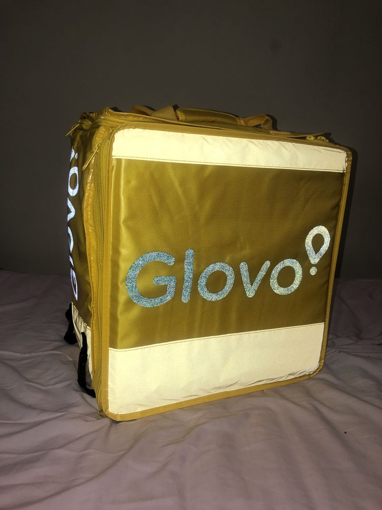 Mochila expansível Glovo