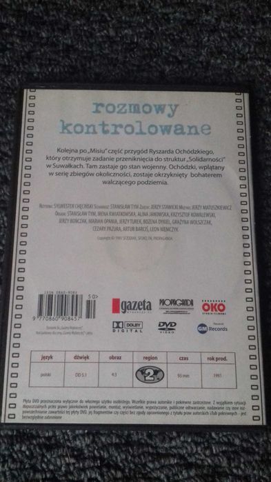 "Rozmowy kontrolowane" płyta dvd