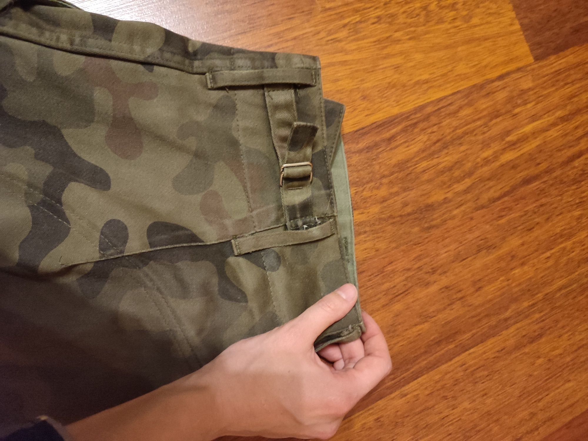 Spodnie polowe KAMA 70/169 MON bojówki wojskowe Maxtex PL Woodland wz.