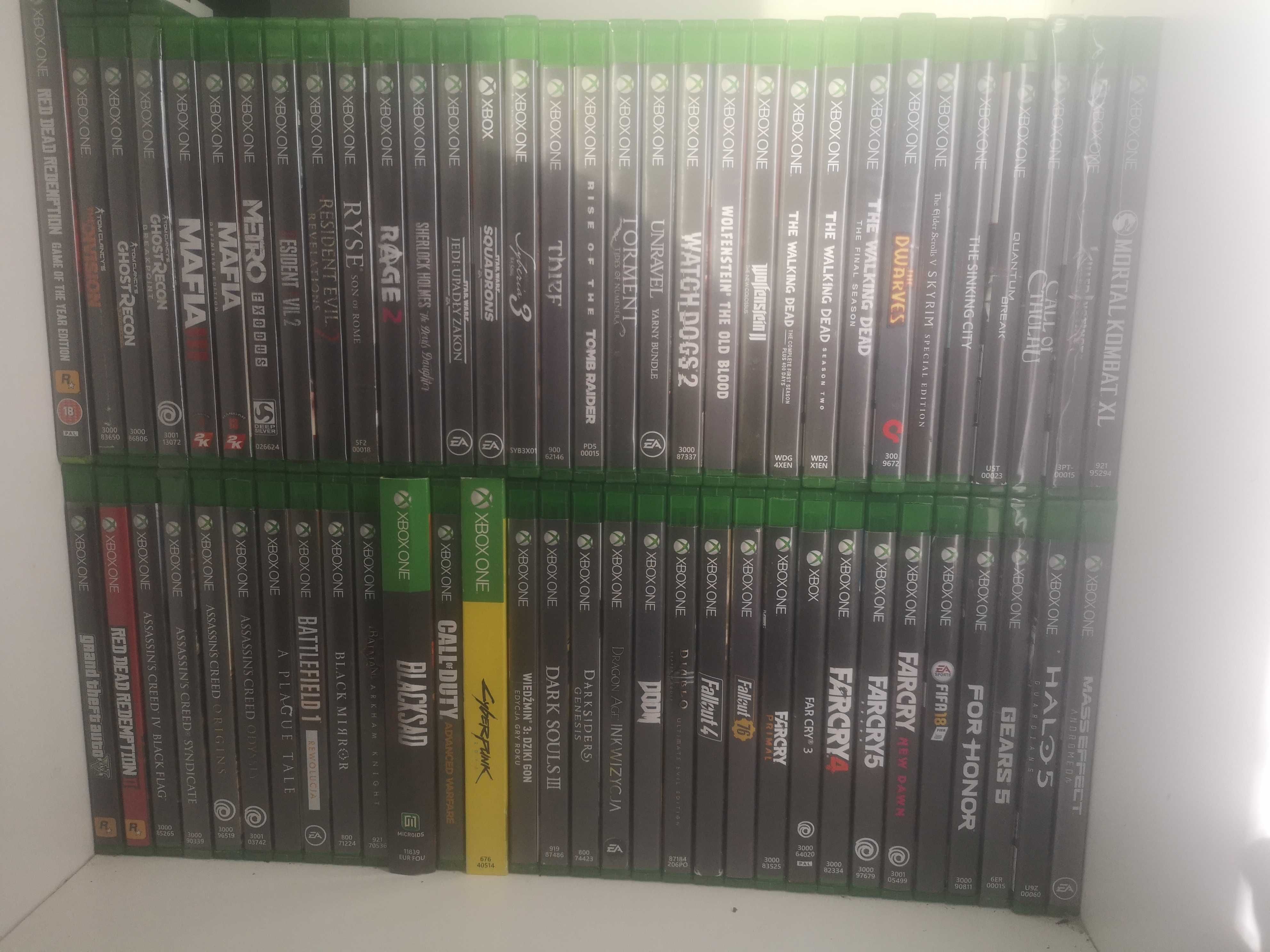 Gry na Xbox One 40szt