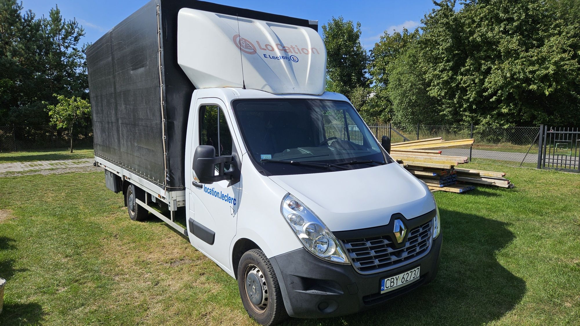 Wynajem Bus Plandeka Renault Master 10 Palet