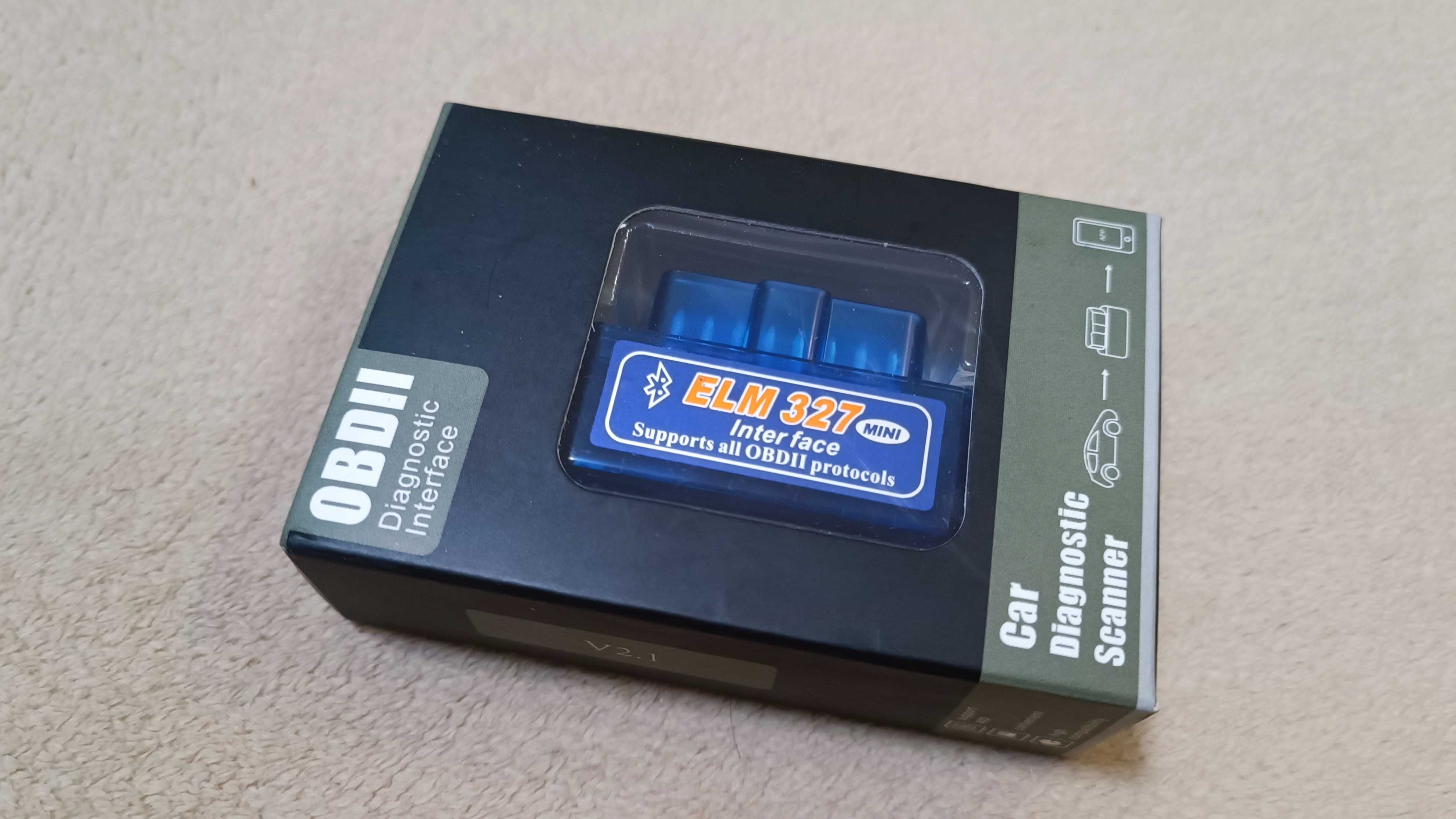 Сканер ошибок автомобильный OBD 2 ELM под любую иномарку