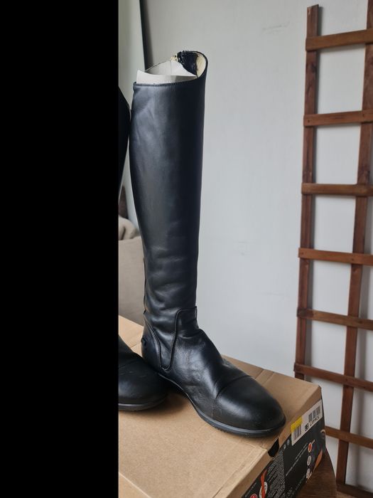 Oficerki jeździeckie fouganza 560 decathlon oficerki skórzane