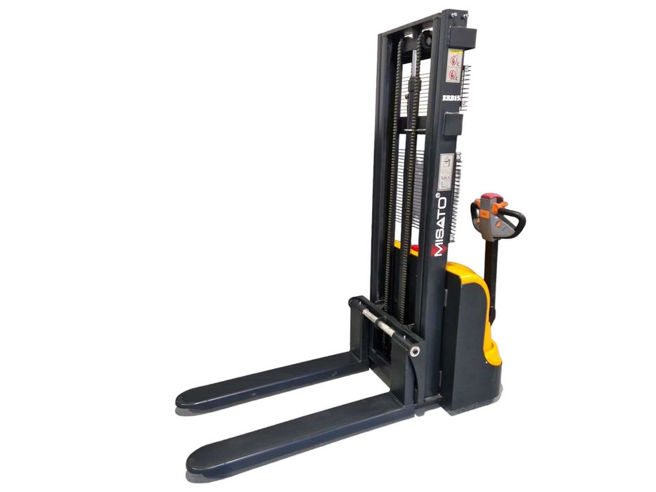 Wózek paletowy masztowy MISATO 1500kg 1.5T sztaplarka 3.5m paleciak