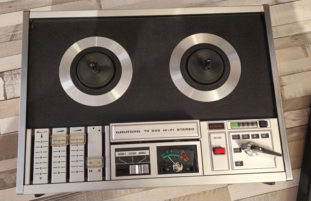 Manetofon szpulowy Gruning TK 545 Hi-Fi Stereo