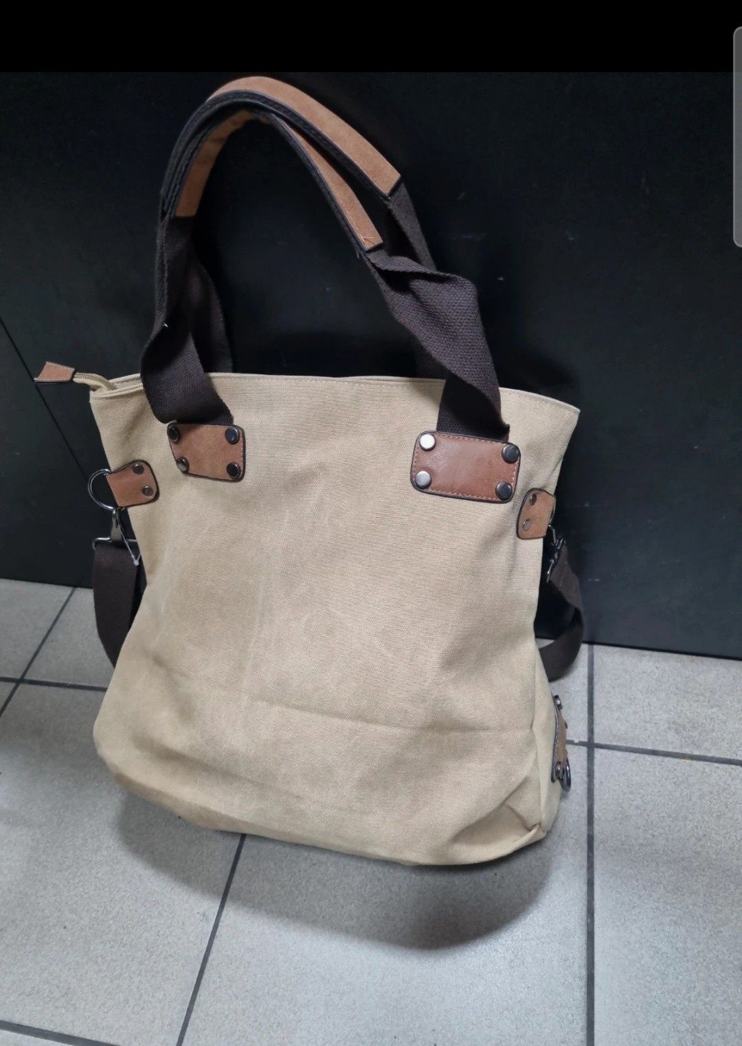 Torebka damska shopper listonoszka