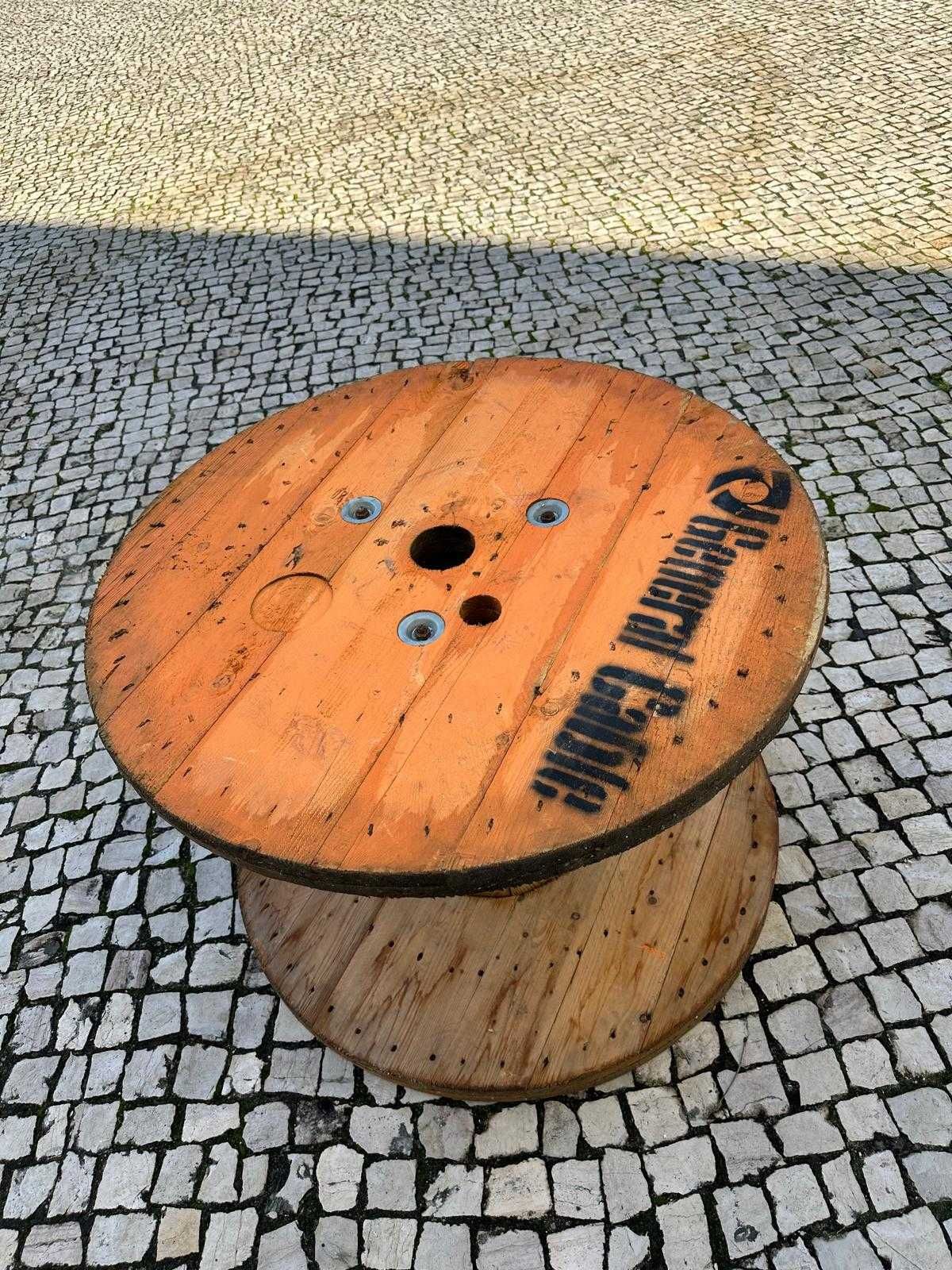 Bobine em madeira, para bricolage