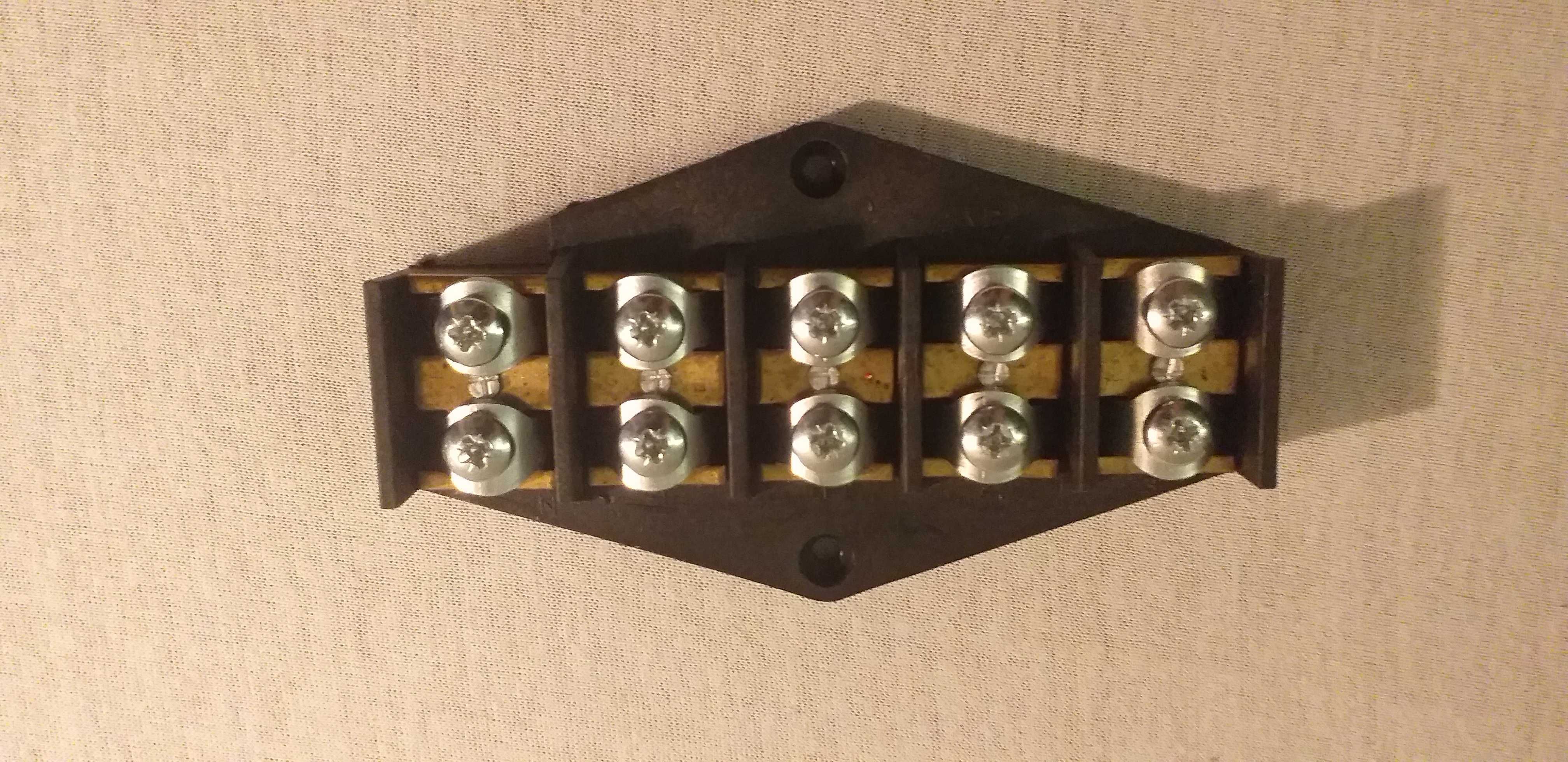 Listwa zaciskowa  5x16 mm2 - romb Elprod 400 V L16/5