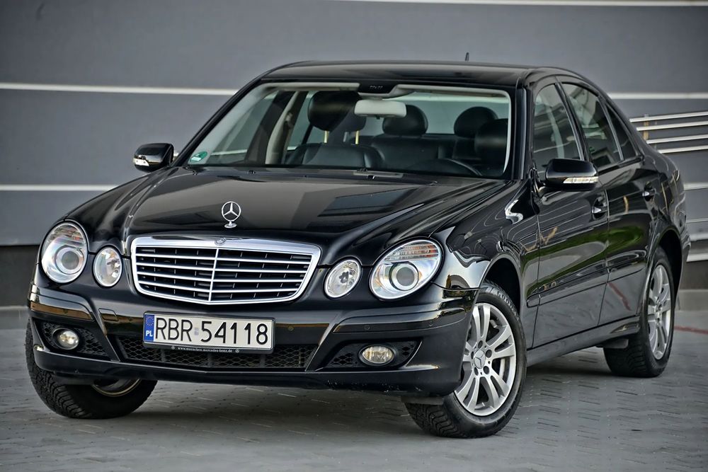 Mercedes-Benz Klasa E E280 Bezyna 231KM V6 Perfekcyjny Stan Skóra Drewno