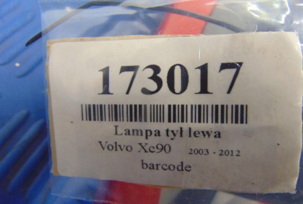VOLVO XC90 LAMPA TYŁ LEWA I PRAWA