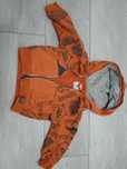 Bluza rozpinana z kapturem r.74