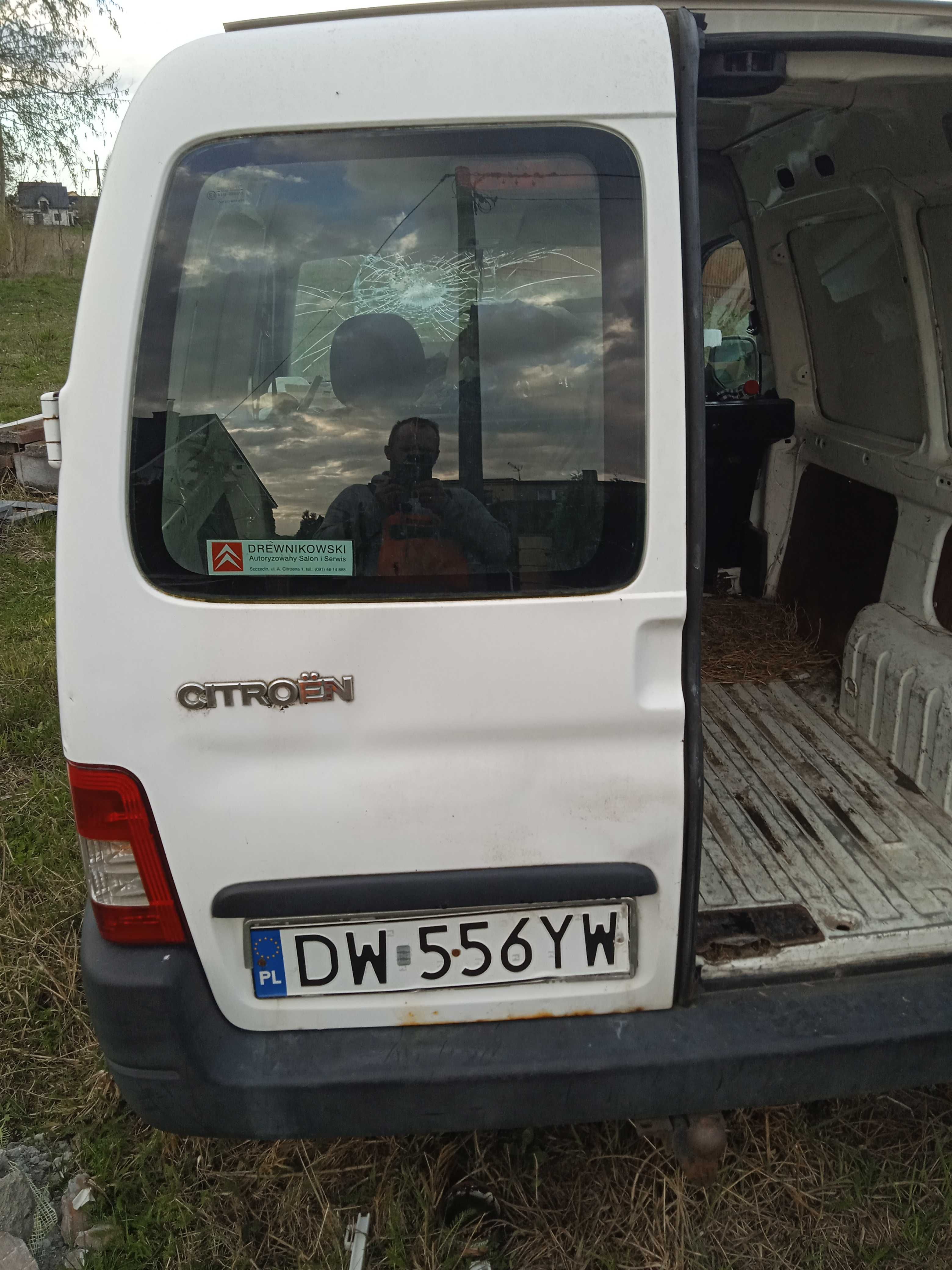 Citroen Berlingo 1.6 HDi 2009 r pierwsza rejestracja.