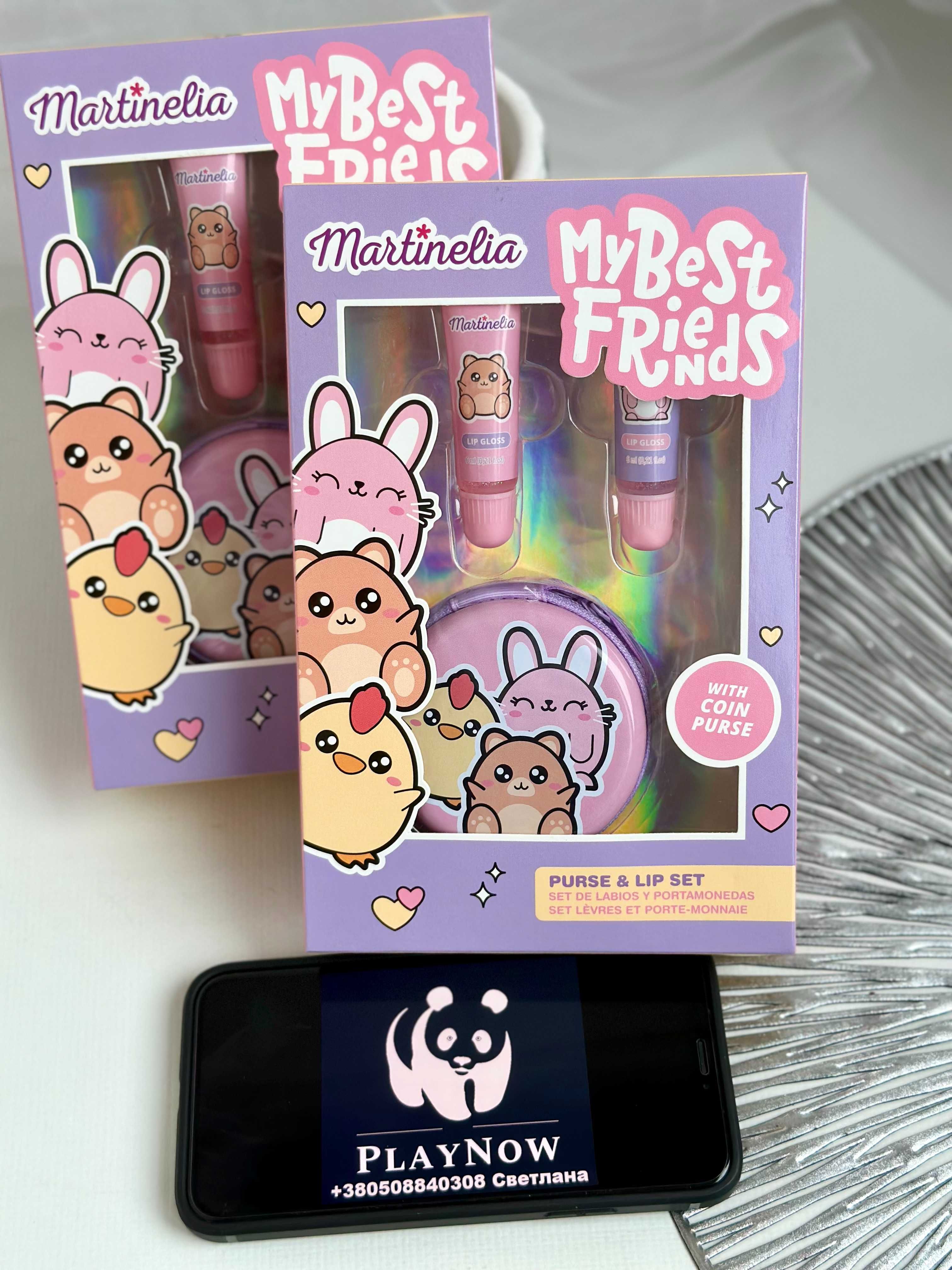 Набор детской косметики Martinelia Bff purse с кошельком *