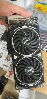 MSI Armor RX580 б/у на гарантии до конца 23го года.