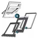 Velux Okno dachowe poliuretanowe 3-szyby GLU 0061B 78×140+koł EDW 2000